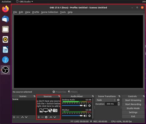 OBS Studio How to Capture Screen 的图像结果