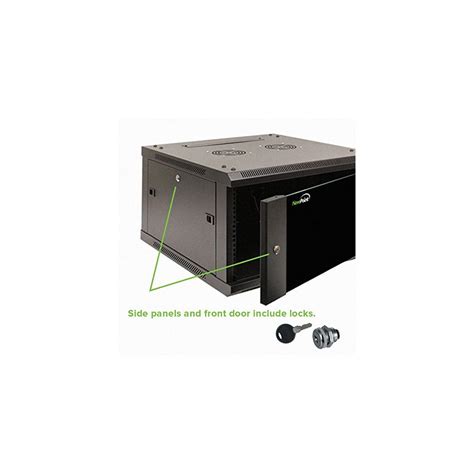 NavePoint 22U Wall Mount Server Cabinet with Glass India | Ubuy