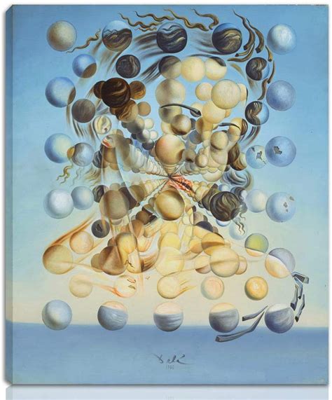 Galateia das esferas, de Dalí, 1952 - Imagem: Reprodução
