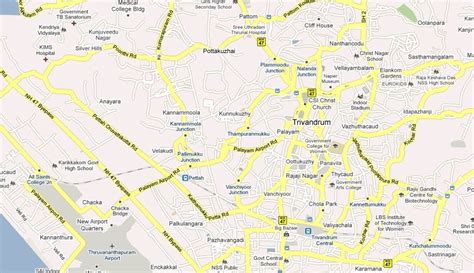 Trivandrum Map | Trivandrum Thiruvananthapuram Kerala News, Events ...