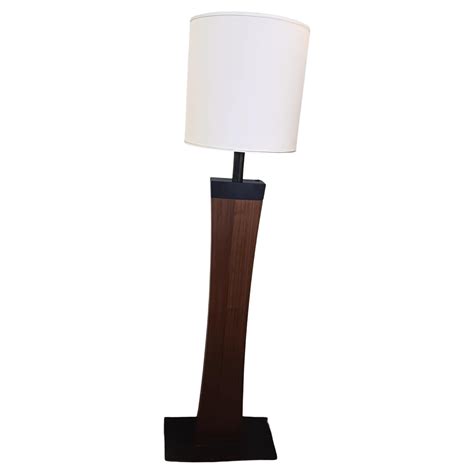 Mid-Century Pair of Bergboms Marble and Steel Floor Lamps, 1970s ...