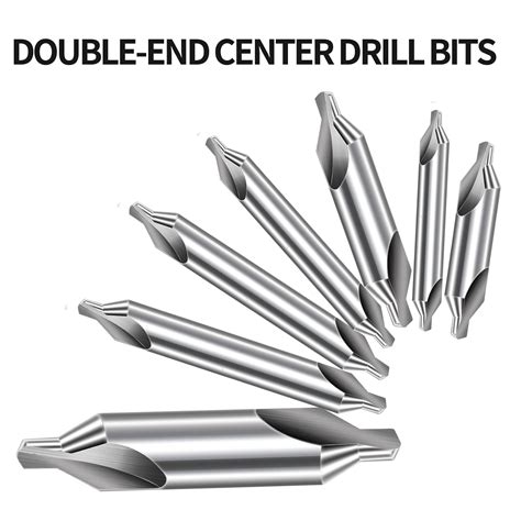 Aleric High Speed Steel Center Drill Bits Set - 7 India | Ubuy