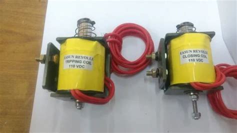 Tripping Coil Assembly - ABB 66 KV Tripping / Closeing Coil ...