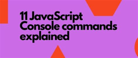 Image result for JavaScript Most Top Commands