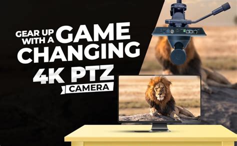 Buy evota 4K PTZ Camera for Online Teaching with high Video Quality ...