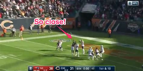 Bears complete last-second Hail Mary but Patriots stop receiver inches ...