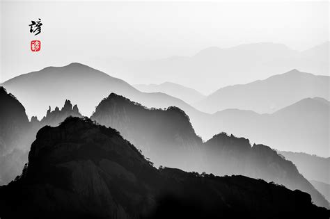 水墨黄山|摄影|风光摄影|PhotoYanTaiwan - 原创作品 - 站酷 (ZCOOL)