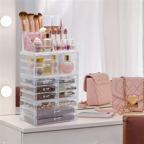 Clear Acrylic Makeup Organizer Sorbus Acrylic Makeup Organizer