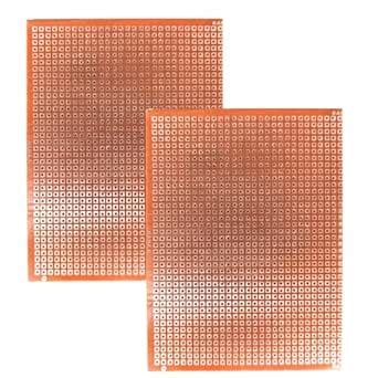 UNIVERSAL HUB 2PCS 7.5X10CM General Purpose Printed Mini Zero PCB ...