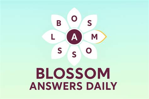 Blossom Hints and Answers for Today - January 14, 2026