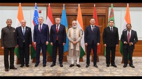 5 Central Asian Countries' Foreign Ministers Call On PM Modi, Stress On ...