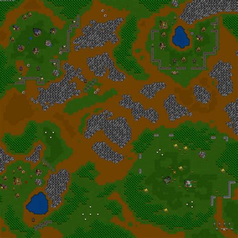 WarCraft II: Tides Of Darkness Humans Mission 08: Tyr's Hand