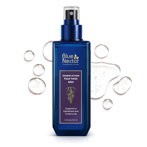 Vetiver Face Tonic Mist | Hydrating & Cooling – Blue Nectar