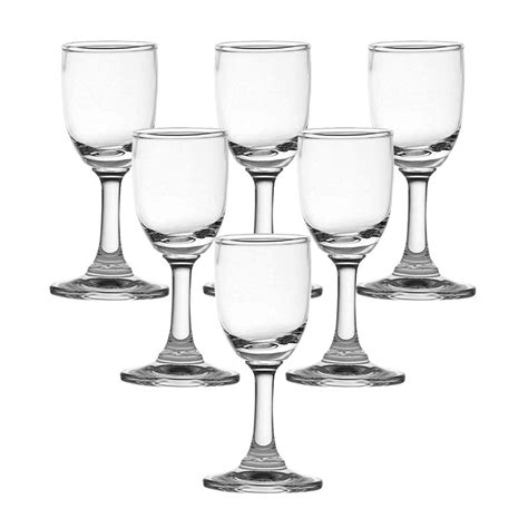 Buy Ocean Classic Liqueur 60ml | Set of 6 | Soda Lime Glass | Clear ...