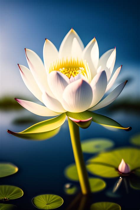 White Lotus Flower