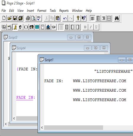 Image result for Free Script Writing Program