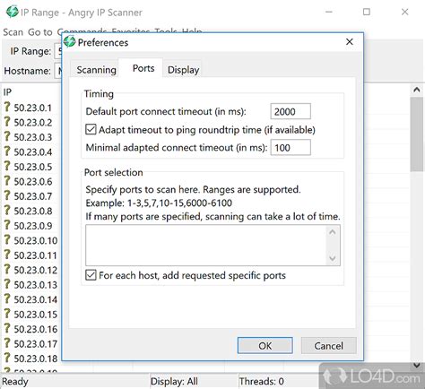 Angry IP Scanner 的图像结果