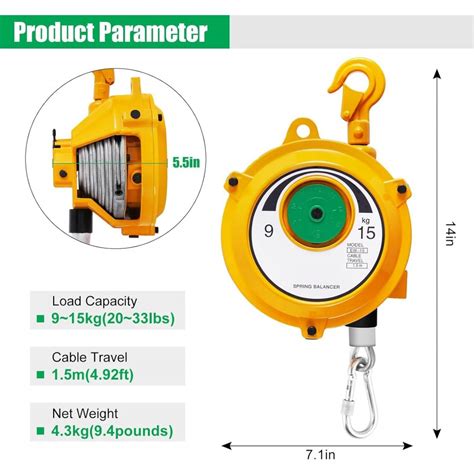Retractable Spring Balancer 的图像结果