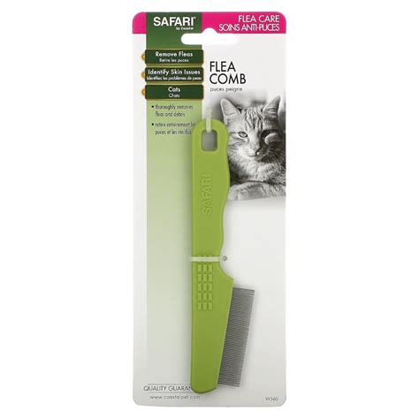 Buy Safari Pet Products Safari Flea Comb for Cats, Flea and Tick ...