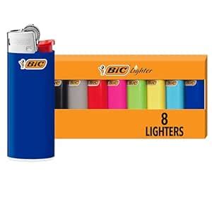 BIC Mini Lighter, Assorted Colors, Set of 8 Lighters : Amazon.in: Home ...