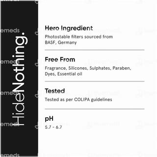 Minimalist Spf 50 Sunscreen 50 Gm - Uses, Side Effects, Dosage, Price ...