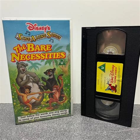 SING ALONG SONGS - The Bare Necessities (VHS) - Walt Disney £5.75 ...