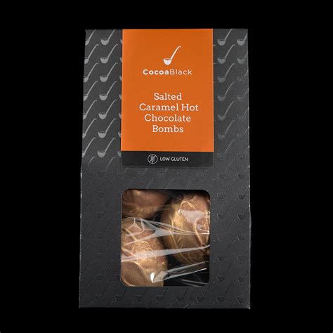 Salted Caramel Hot Chocolate Bombs | Cocoa Black