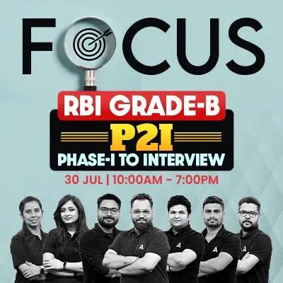 RBI Grade B Syllabus 2024 & Exam Pattern of Phase 1, Phase 2 ...