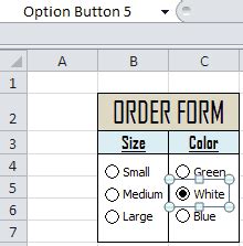 Image result for Option Button Form Control in Excel Not Working