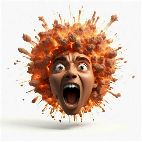 Image result for Exploding Skull. Emoji