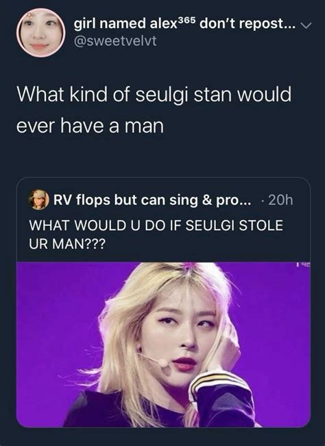 girl named alex365 don't repost... v @sweetvelvt What kind of seulgi ...