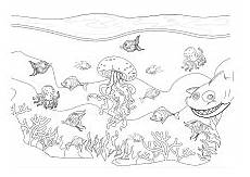 unterwasserwelt malvorlage kostenlos ausmalbilder f 252 r kinder mit unterwasser szenen unterwasserwelt malvorlage kostenlos ausmalbilder f 252 r kinder mit unterwasser szenen