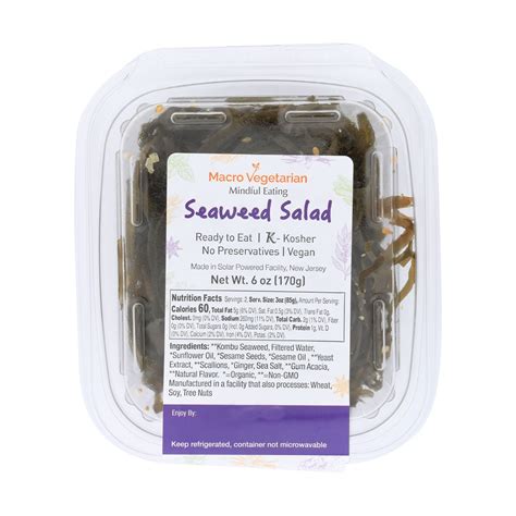 Seaweed Salad Nutrition