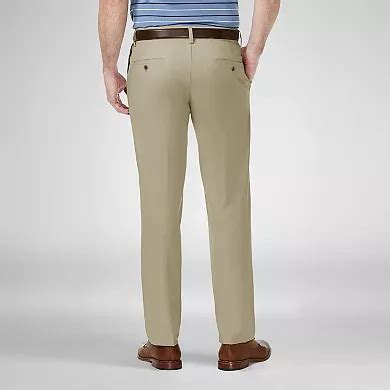 Men's Haggar® Cool 18® PRO Straight-Fit Wrinkle-Free Flat-Front Super ...