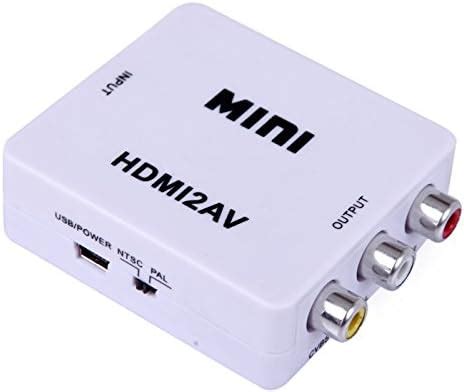 Buy Posh Mini HDMI2AV UP Scaler 1080P HD Video Converter Media ...