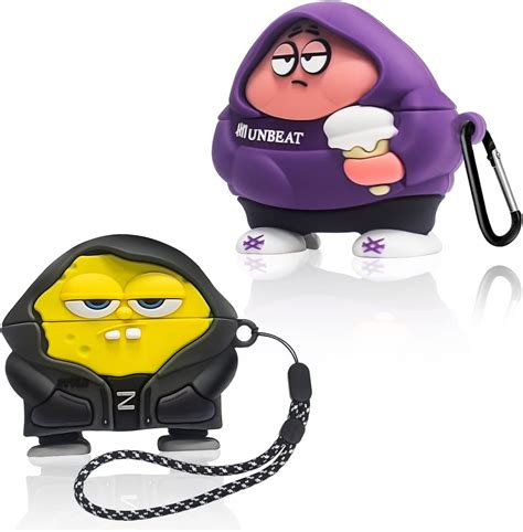 Amazon.com: YIPINJIA for AirPods Pro 2 Case Cute [3-Pack], Funny Airpod ...