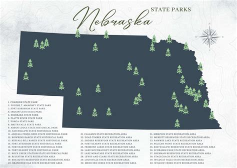 Nebraska State Park Map: Stop Here to Reconnect With Nature