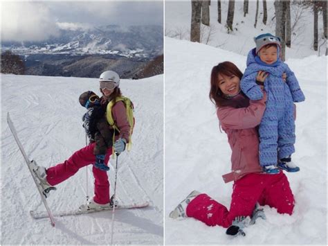 辣媽教練Julie 揹著小孩依舊雪上飛-欣滑雪-讓我們一起滑雪趣-欣傳媒運動頻道