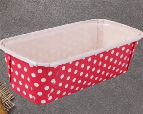 Bakewareind Novacart Red Plum Loaf Bake And Serve Liners