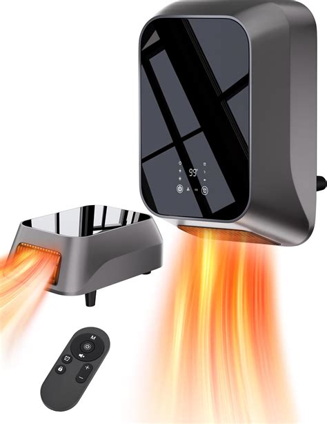 Amazon.com: Electric Wall Heaters for Indoor - 1500W Fast Heating Space ...