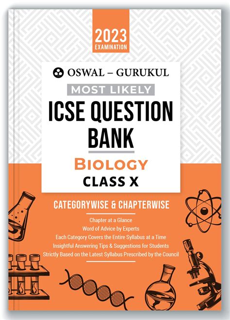 Buy Oswal - Gurukul Biology Most Likely Question Bank: ICSE Class 10 ...