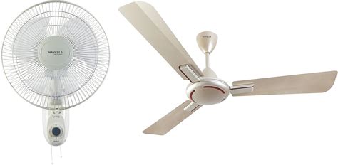 Buy Havells Swing High Speed 300mm Wall Fan (Off White) Ambrose 1200mm ...