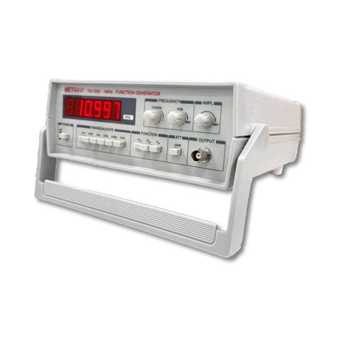 Metravi FG-1000 1MHz Digital Function Generator with 6 LED Digit ...