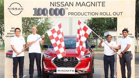 Nissan Magnite achieves one lakh unit production milestone - Overdrive