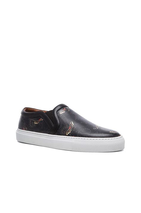 Givenchy Paisley Print Skate Shoes in Multi | FWRD
