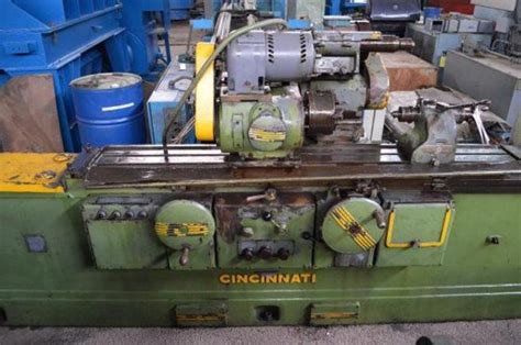 12" X 48" CINCINNATI-MILACRON “ER” UNIVERSAL CYLINDRICAL GRINDER w ...