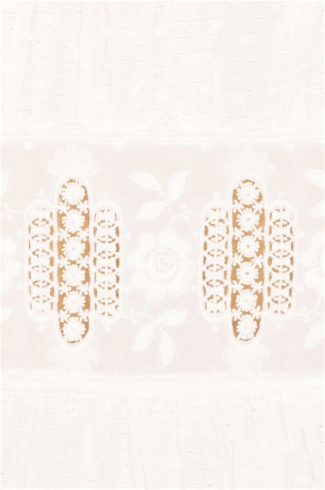 Zimmermann Iris Corset Waist Dress in Ivory | FWRD