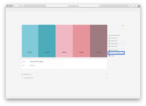 Color Swatches Adobe at Ellen Baeza blog - Adobe Color Palette