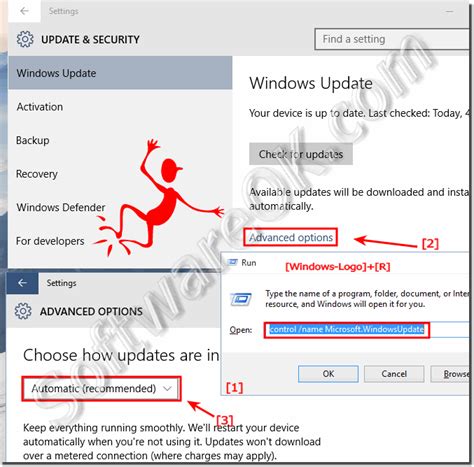 Where are the Auto Update settings in Windows 10 (enable / disable)?