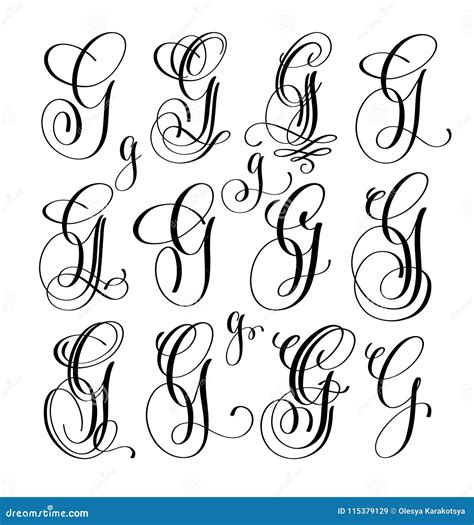 Cool Letter G Fonts